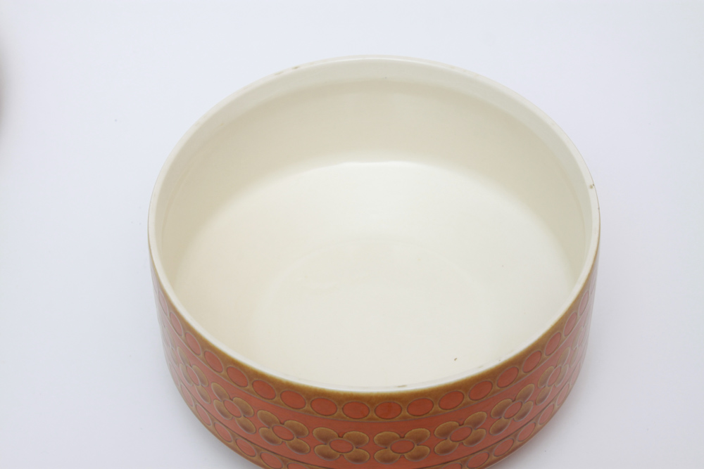 Mid-Century Hornsea England "Saffron" Dinnerware Set