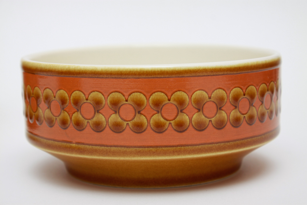 Mid-Century Hornsea England "Saffron" Dinnerware Set