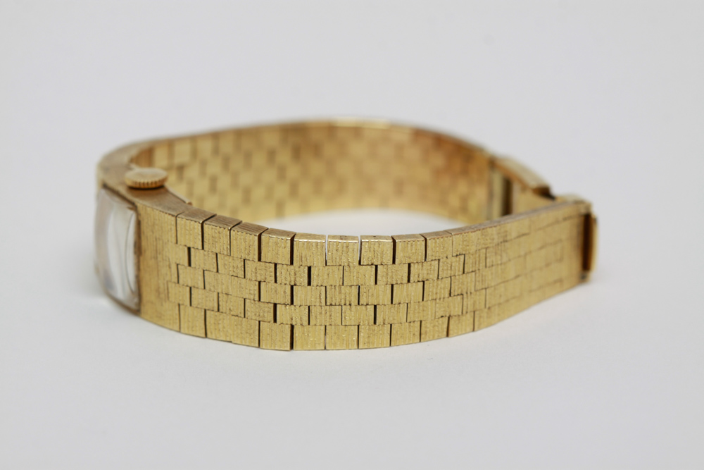 Vintage 18K Women's Gold Precision Rolex Watch