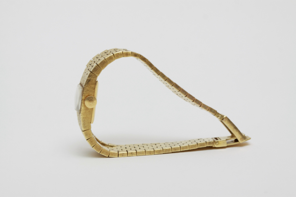 Vintage 18K Women's Gold Precision Rolex Watch