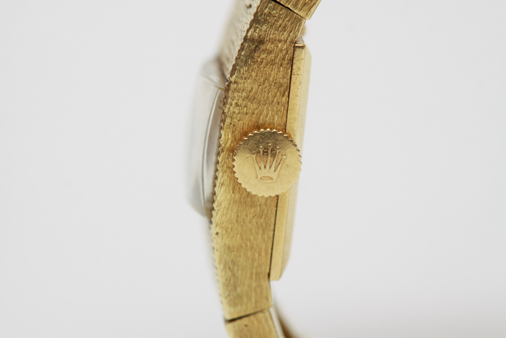 Vintage 18K Women's Gold Precision Rolex Watch