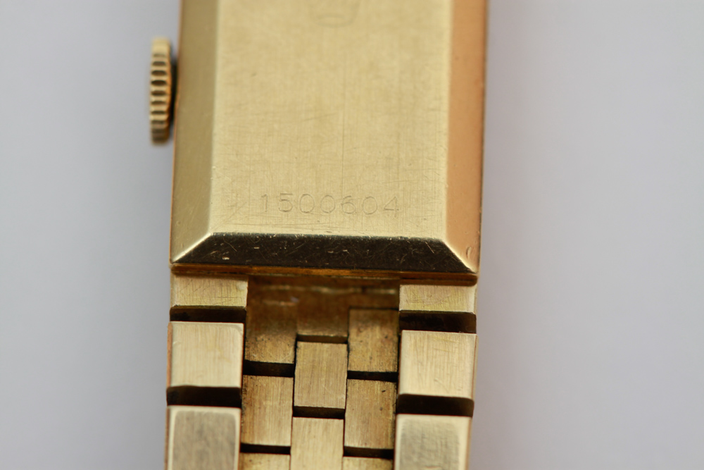 Vintage 18K Women's Gold Precision Rolex Watch