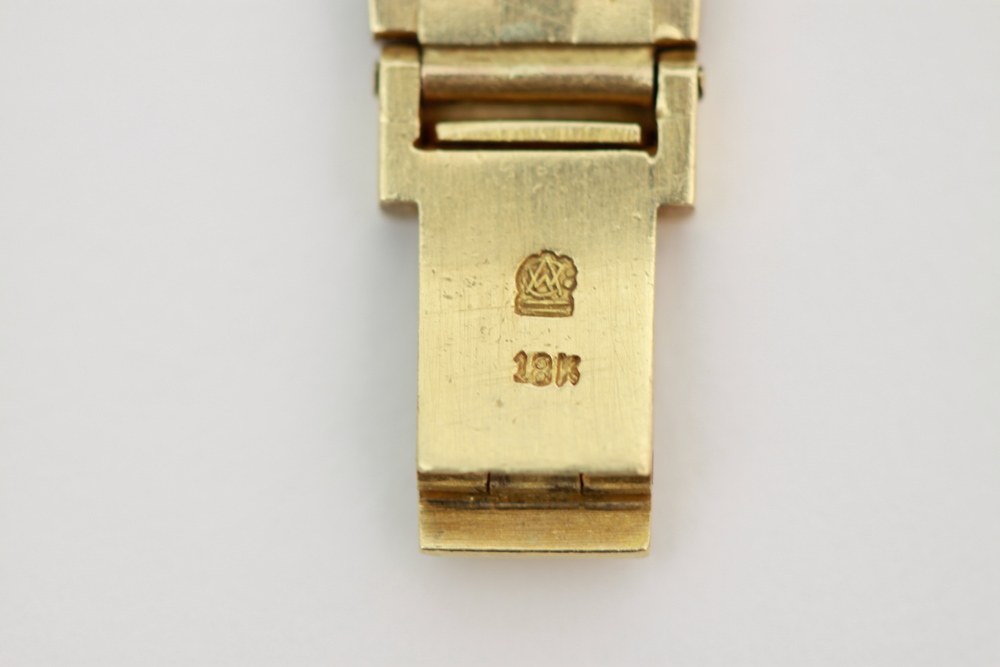 Vintage 18K Women's Gold Precision Rolex Watch