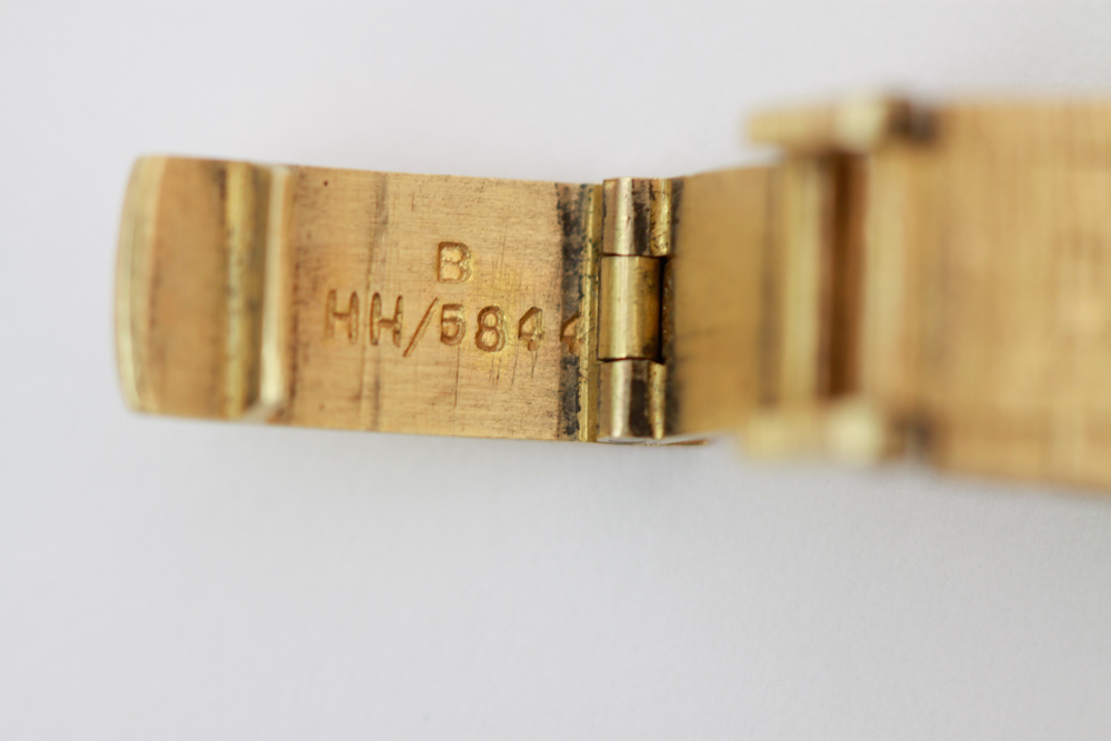 Vintage 18K Women's Gold Precision Rolex Watch