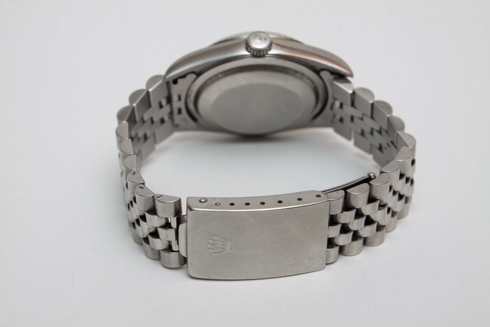 Men's White Gold Oyster Perpetual Datejust Rolex Watch