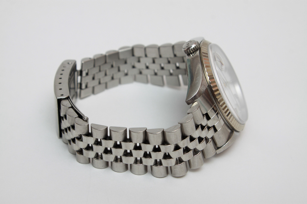 Men's White Gold Oyster Perpetual Datejust Rolex Watch