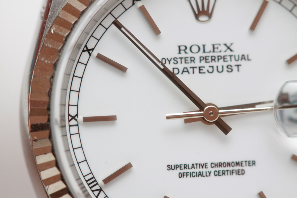 Men's White Gold Oyster Perpetual Datejust Rolex Watch