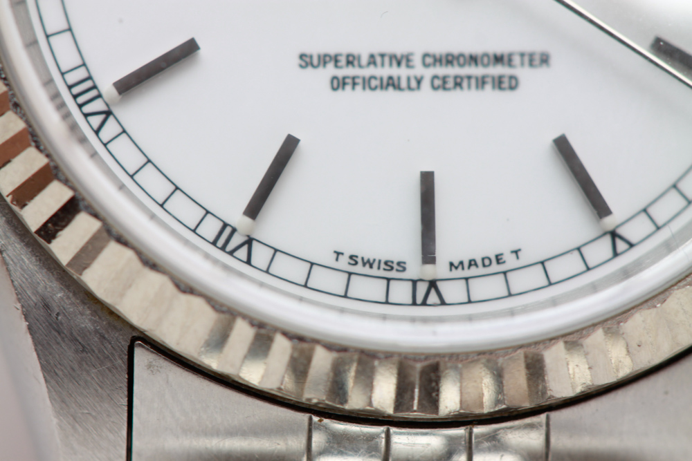 Men's White Gold Oyster Perpetual Datejust Rolex Watch