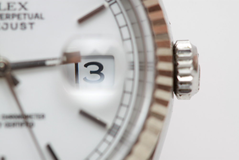 Men's White Gold Oyster Perpetual Datejust Rolex Watch