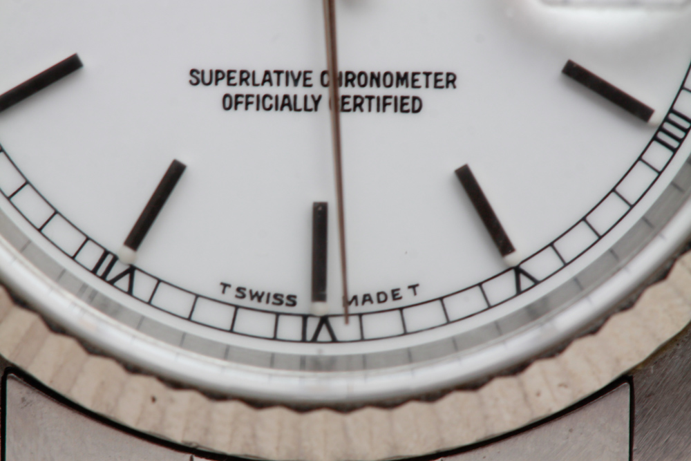 Men's White Gold Oyster Perpetual Datejust Rolex Watch