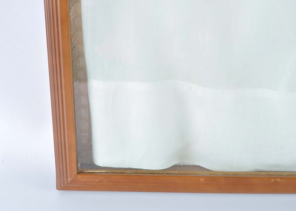 Framed Christening Gown