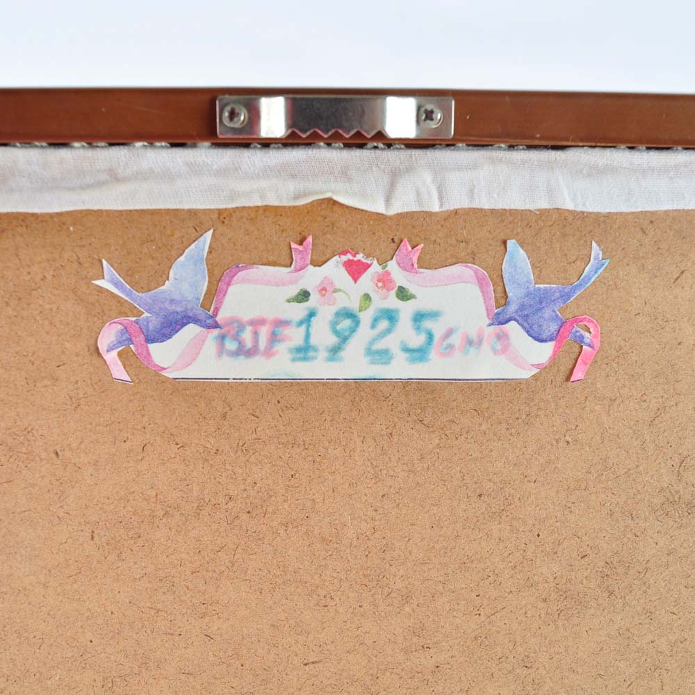 Framed Christening Gown