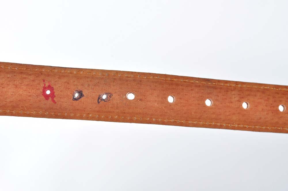 Genuine Lizard Skin Belt