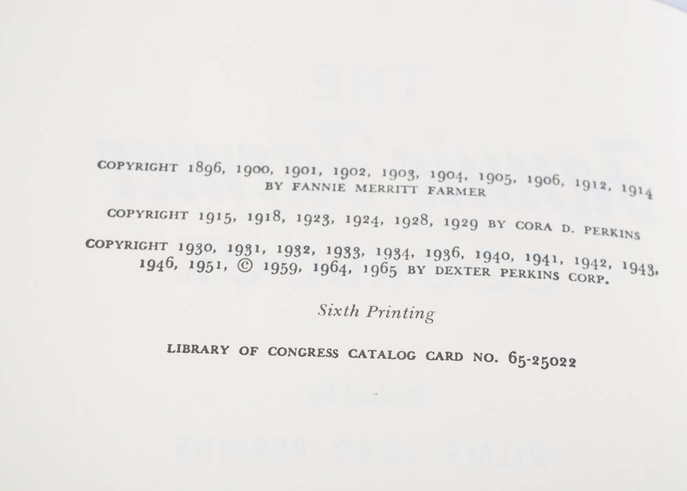 Collection of Vintage Cookbooks