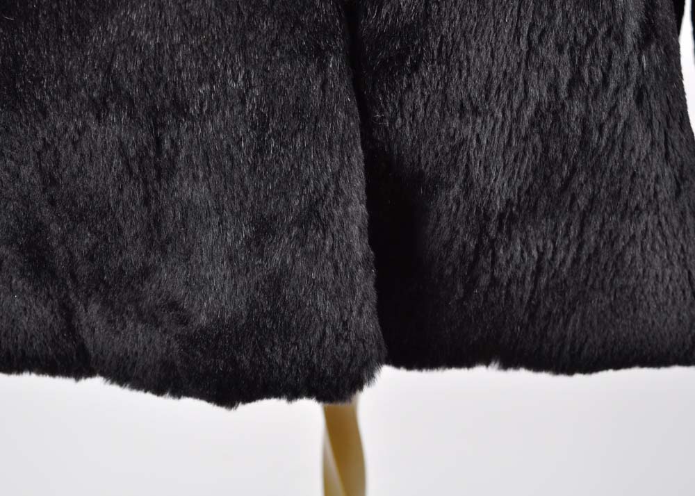 Women's Dyed Rabbit Fur Jacket