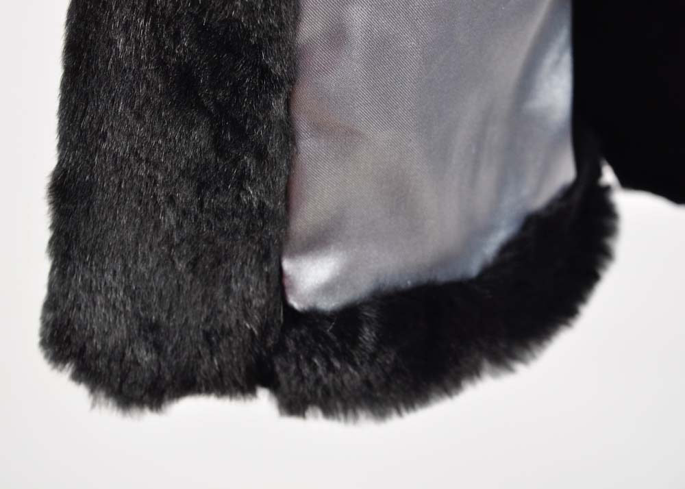 Women's Dyed Rabbit Fur Jacket