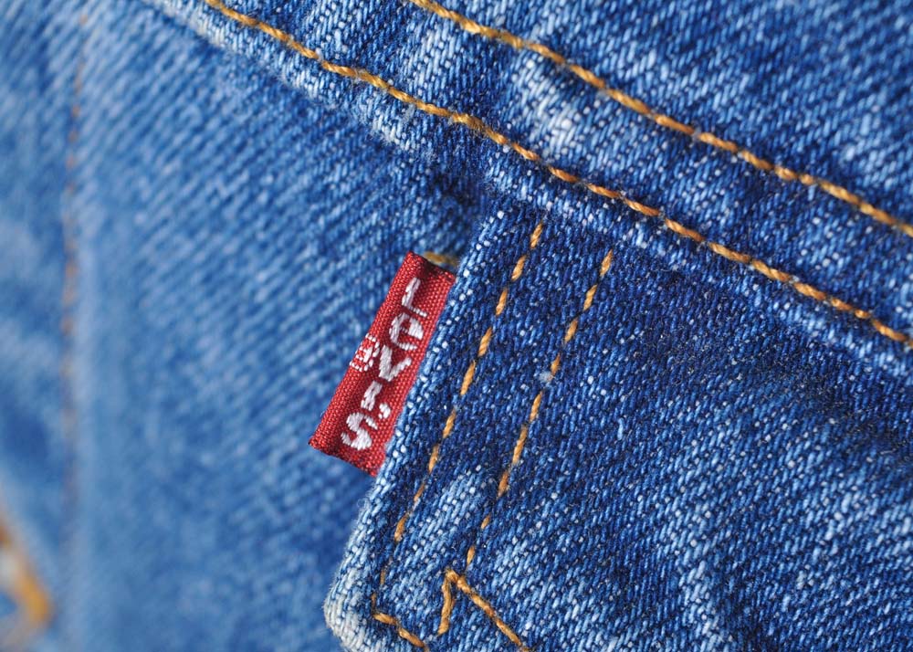 Vintage Shearling Lined Levi's Denim Jacket