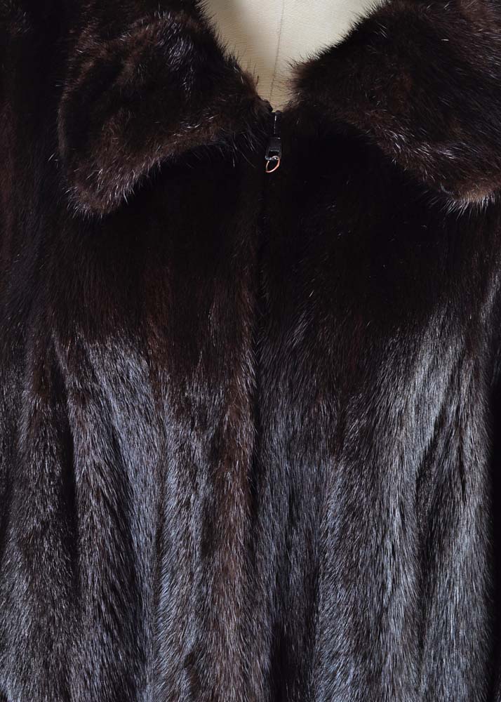 Mink Fur Stroller Coat by Anastasia Furs of Winston-Salem