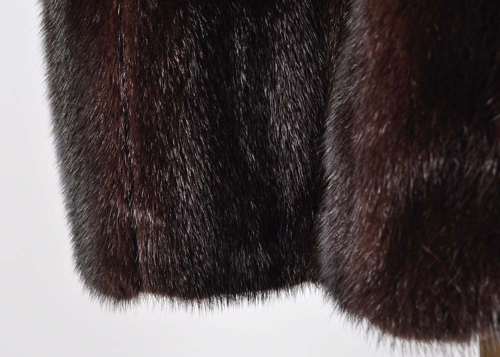 Mink Fur Stroller Coat by Anastasia Furs of Winston-Salem