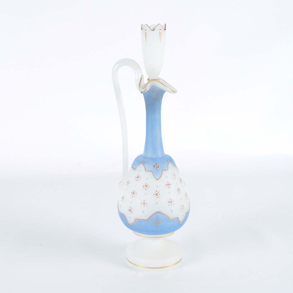 Ornate Glass Ewer