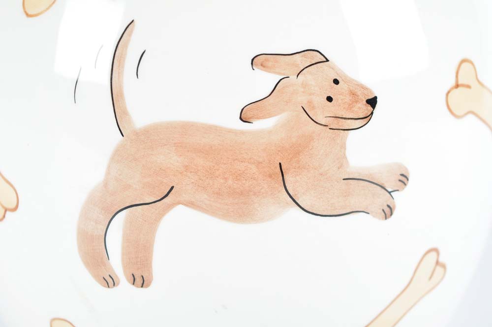 Ceramic Dog Treat Jar