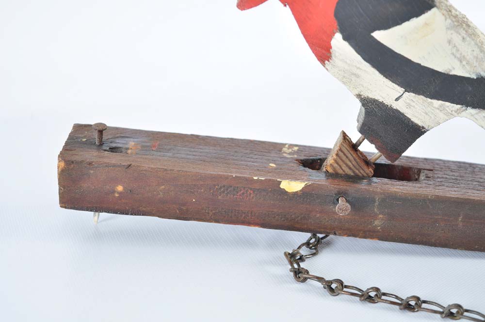 Primitive Woodpecker Door Knocker