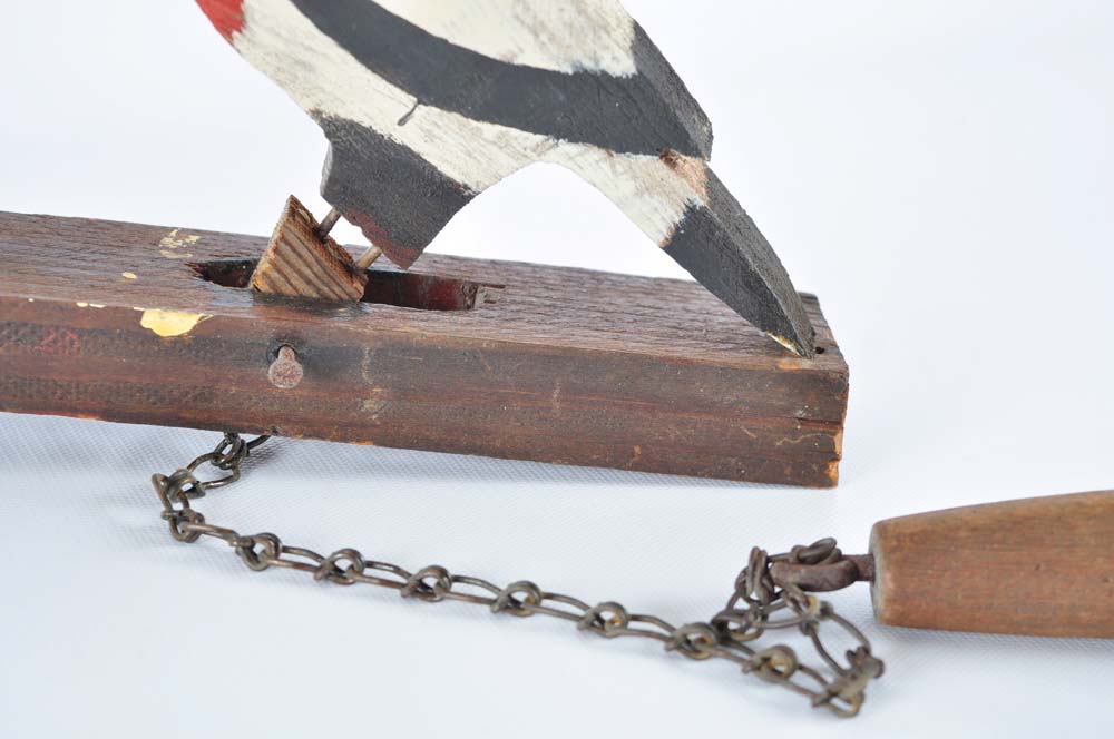 Primitive Woodpecker Door Knocker