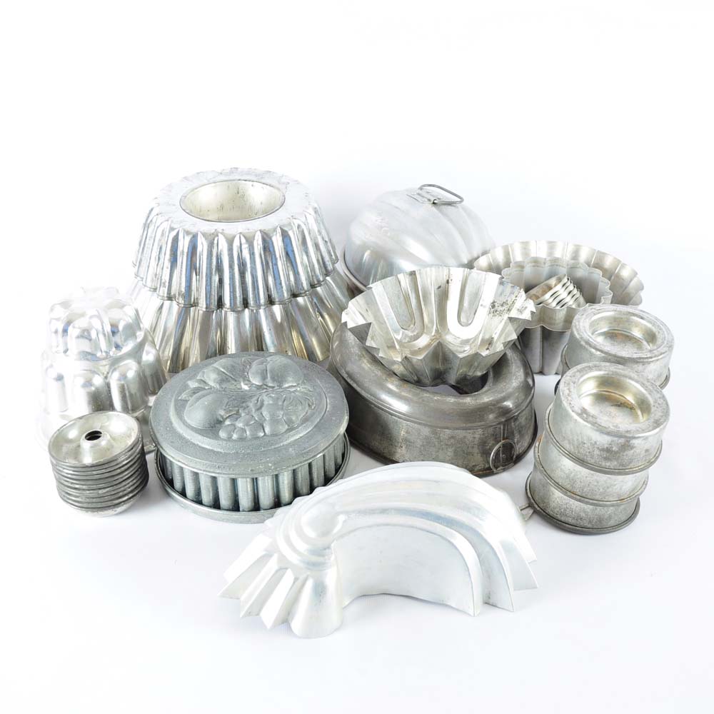 Vintage Cake and Pudding Molds