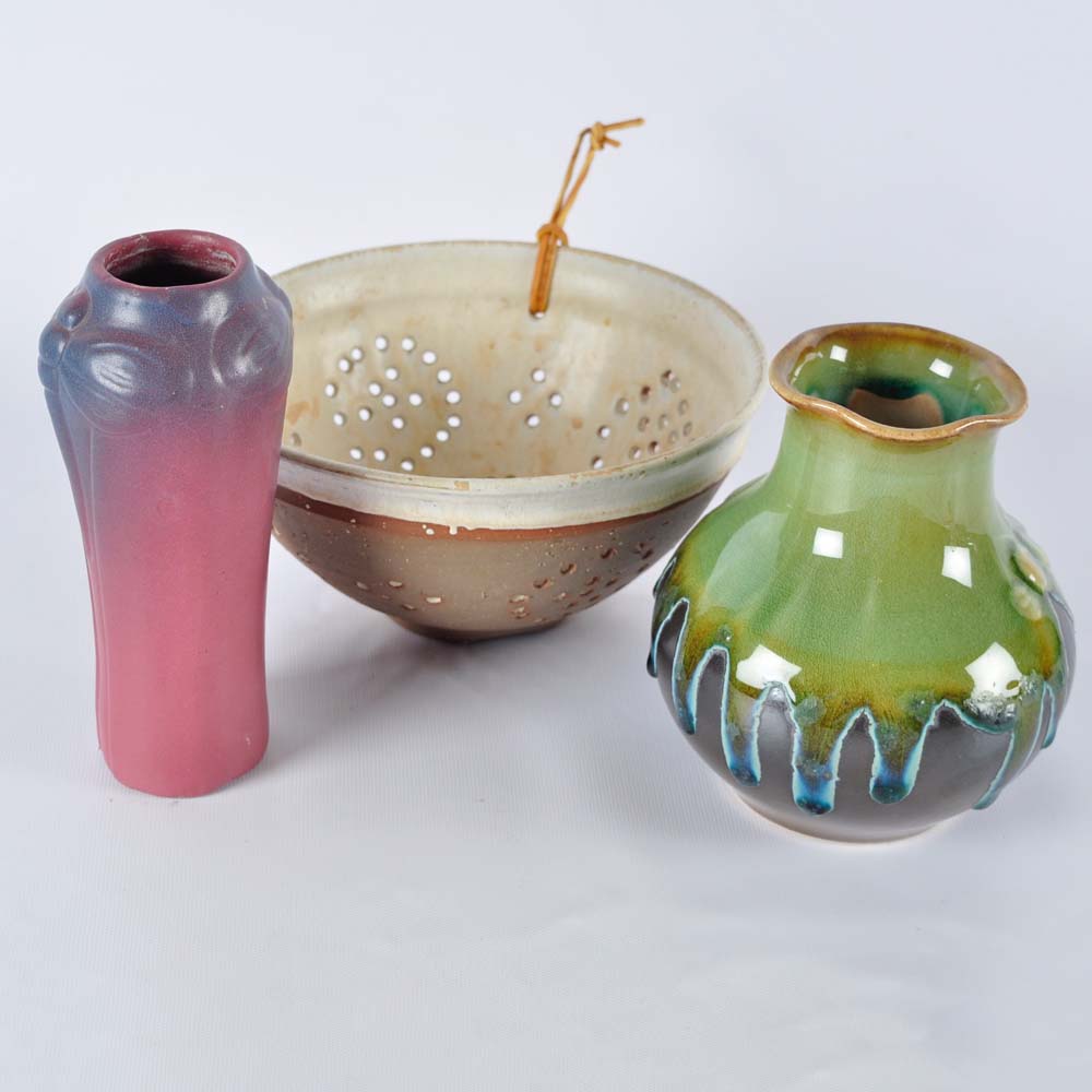Trio of Pottery
