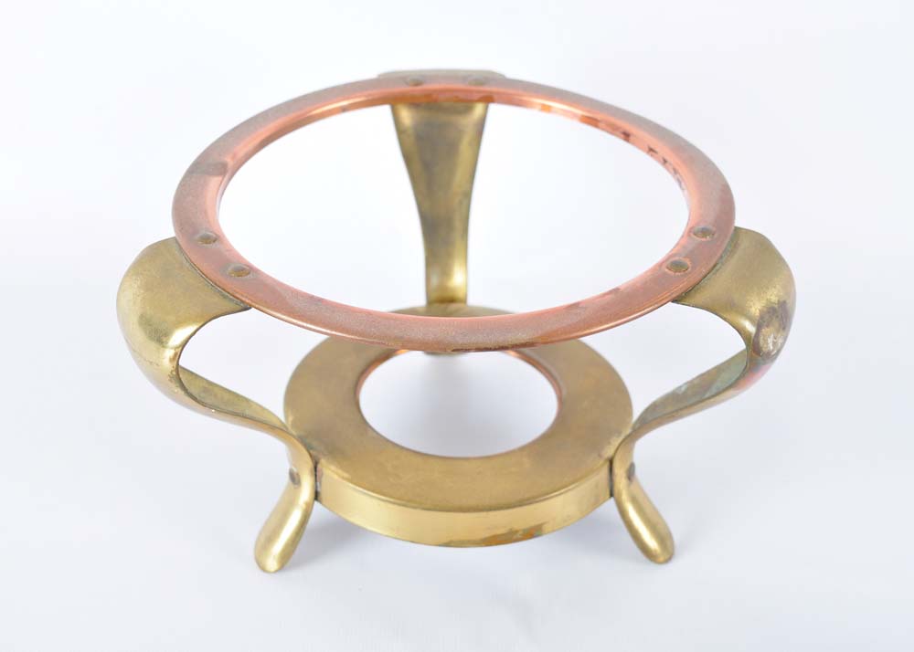 Brass and Copper Chafing Dish