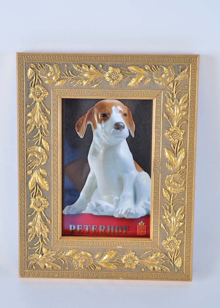 Group of Framed Peterhof Dog Prints