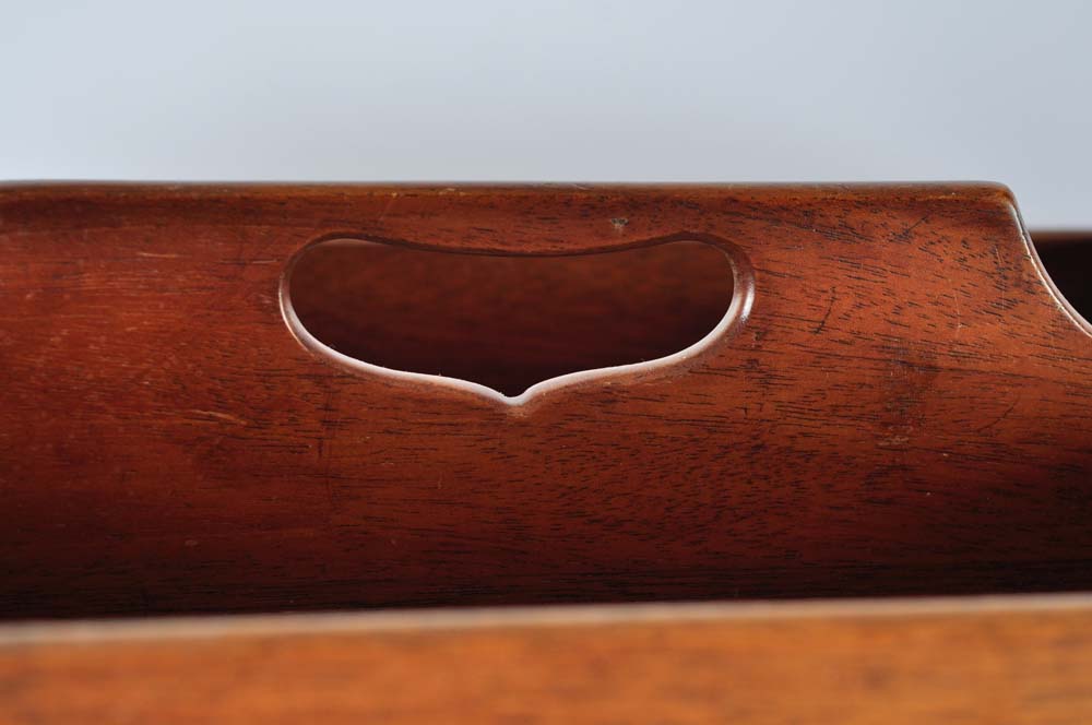 Mahogany Tool Caddy on Stand