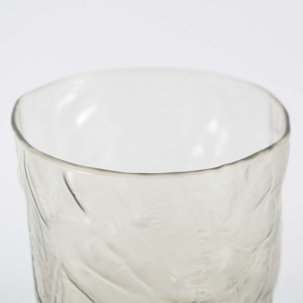 Twelve Smoky Gray Iced Tea Glasses