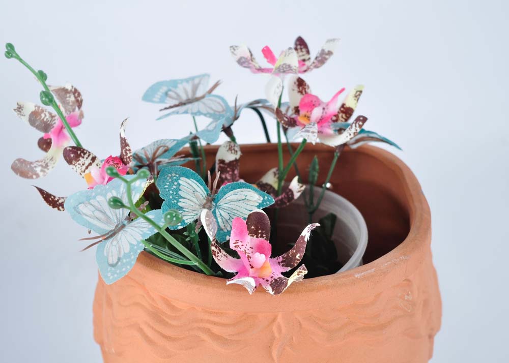 Quartet of Terra Cottta Planters