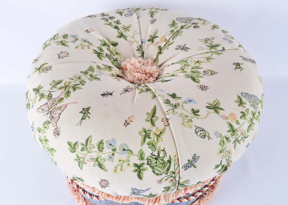 Small Tufted Ottoman