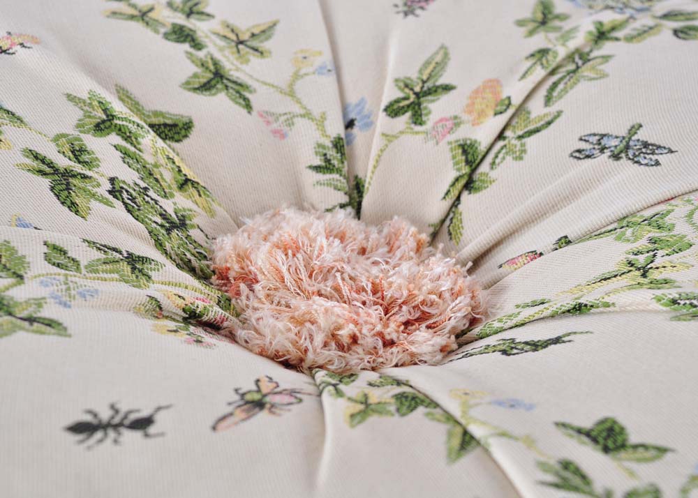 Small Tufted Ottoman