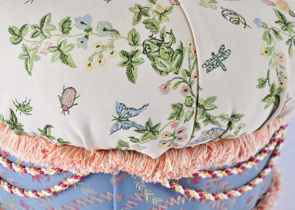 Small Tufted Ottoman