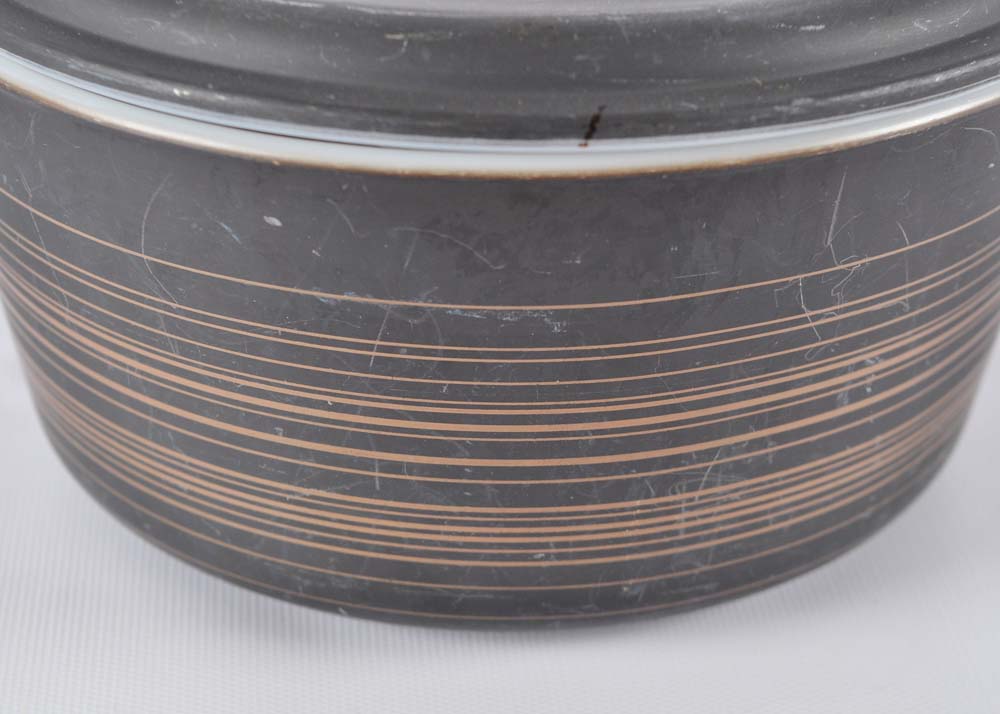 Pyrex "Terra" Covered Casserole Dishes