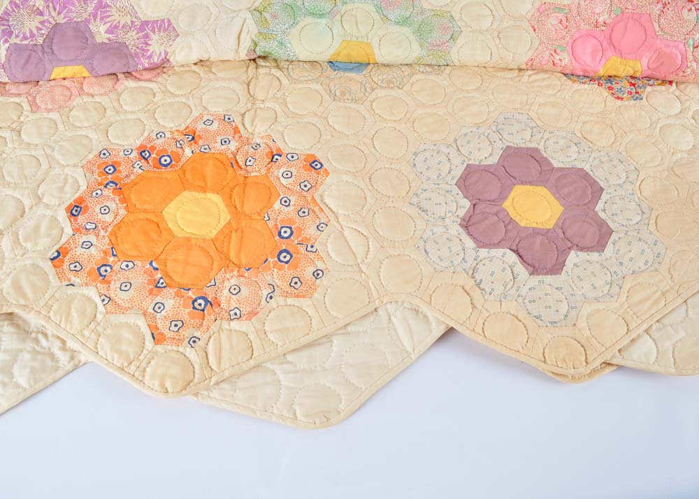 Pairing of Handmade Quilts