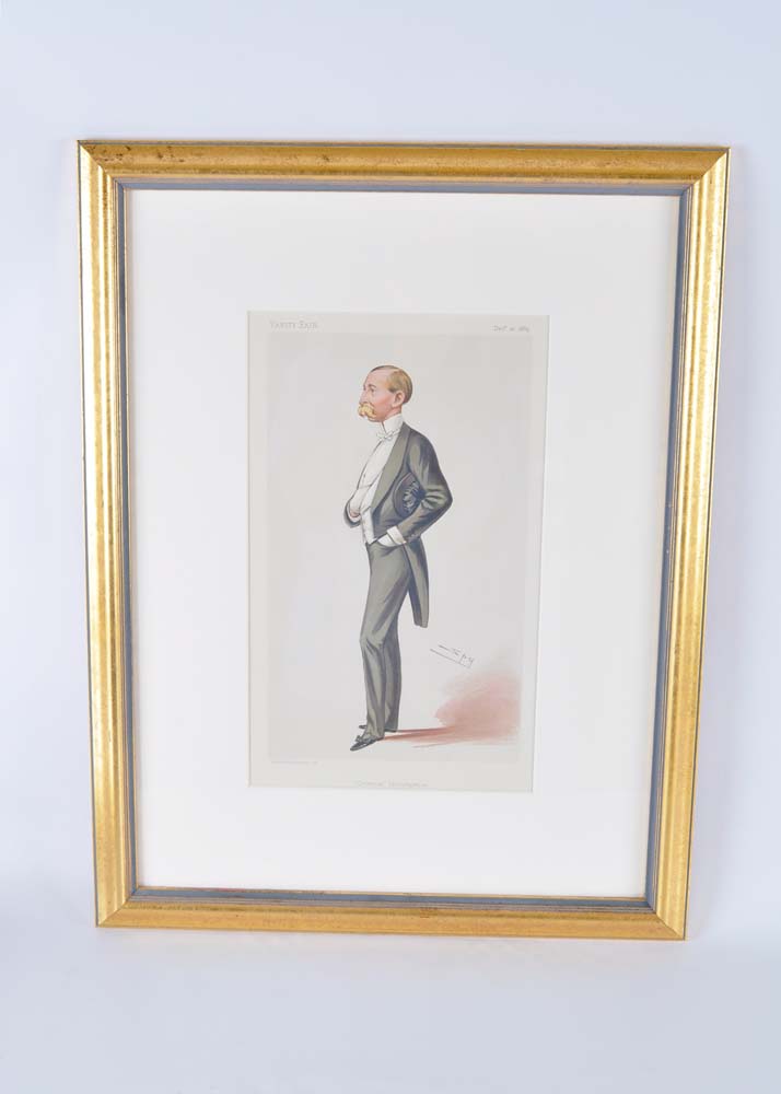 Vanity Fair Spy Framed Offset Lithographs