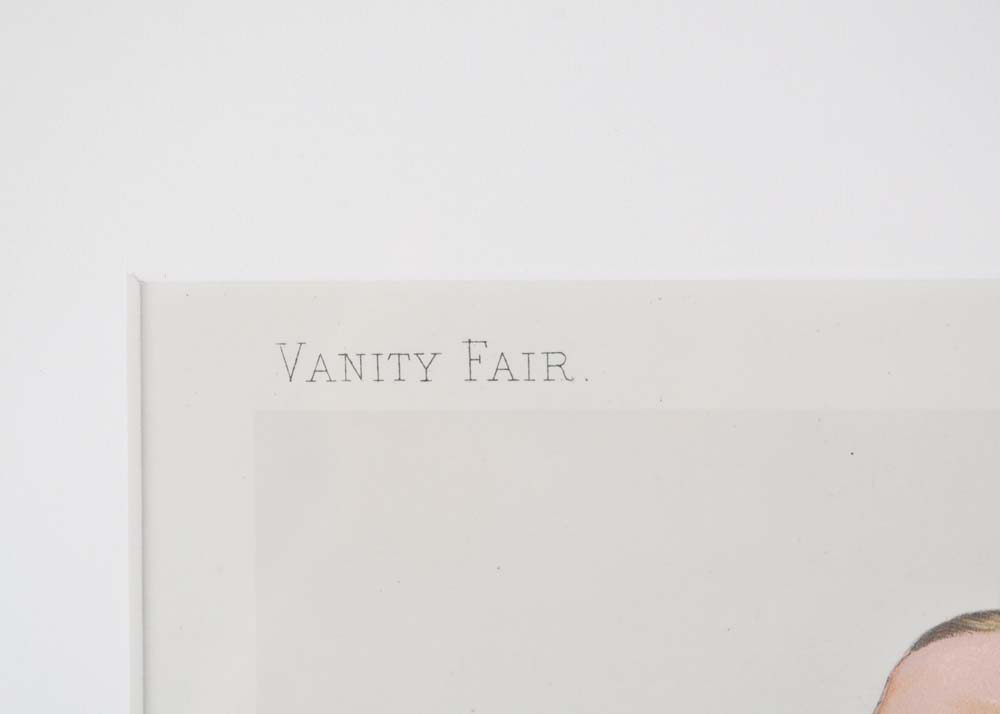 Vanity Fair Spy Framed Offset Lithographs