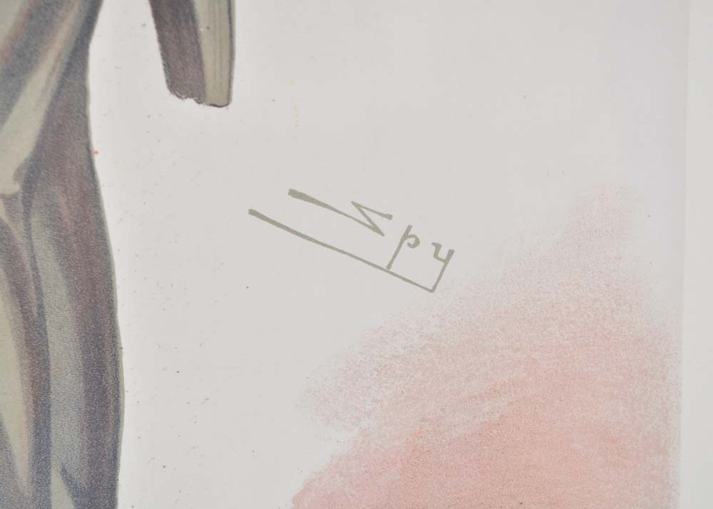 Vanity Fair Spy Framed Offset Lithographs