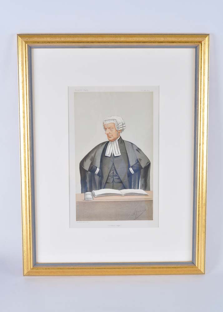 Vanity Fair Spy Framed Offset Lithographs