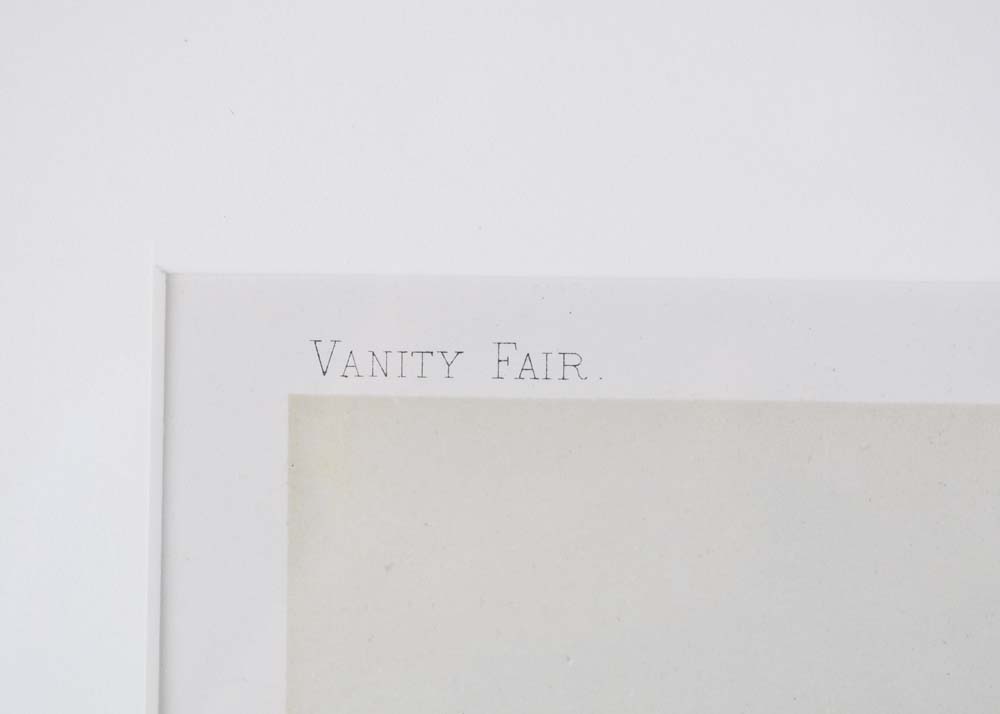Vanity Fair Spy Framed Offset Lithographs