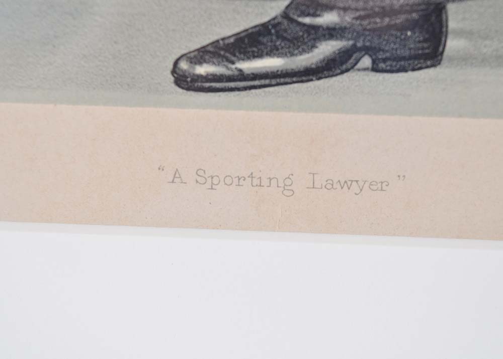 Vanity Fair Spy Framed Offset Lithographs