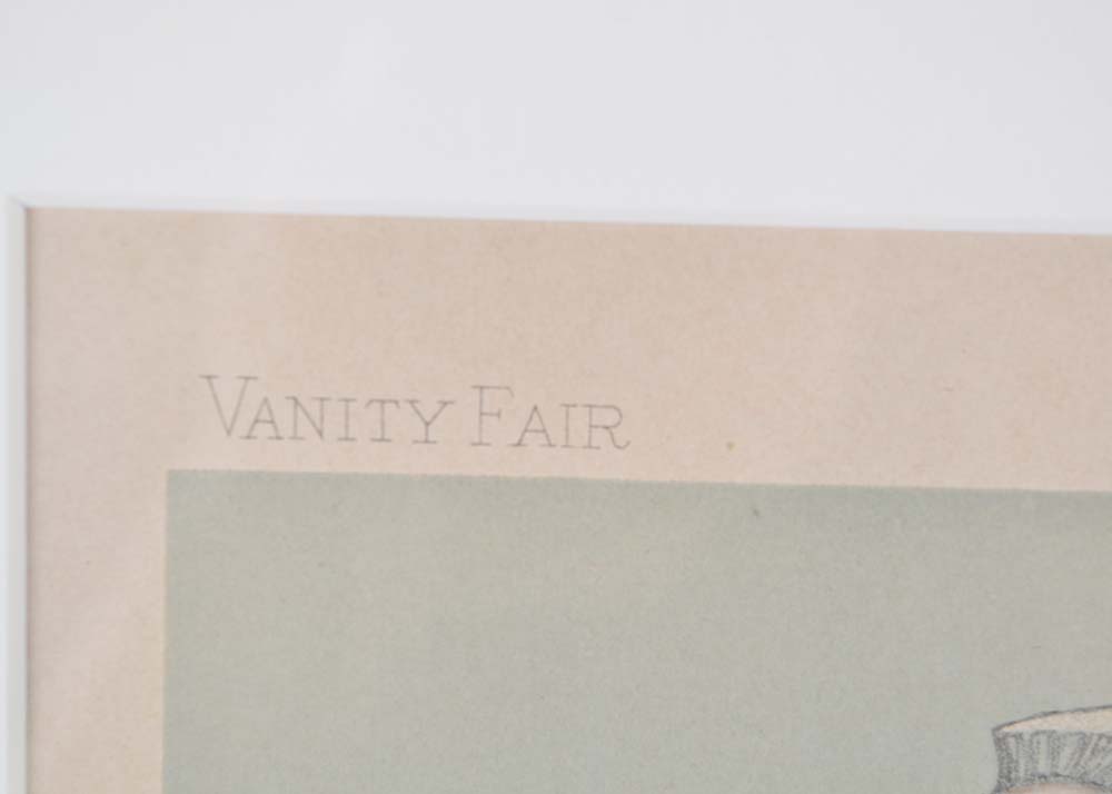 Vanity Fair Spy Framed Offset Lithographs