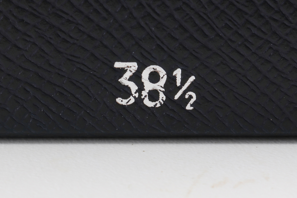 Prade Black Leather Platform Stiletto Peep Toe Pumps