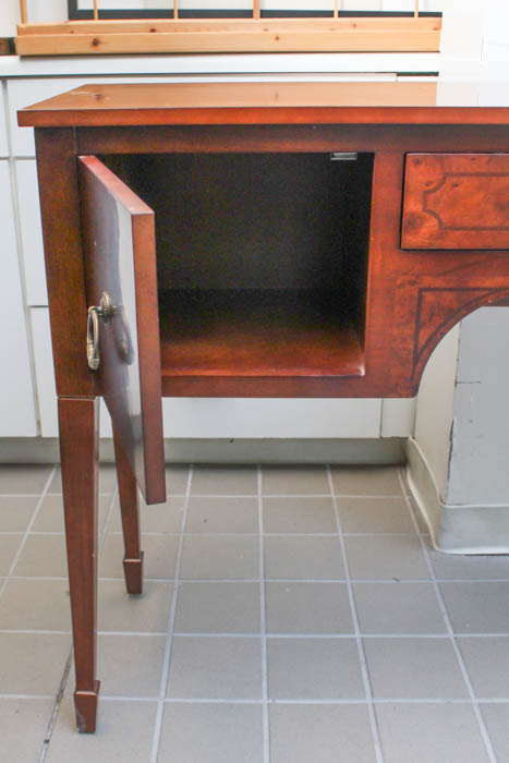 Federal Style Burl Sideboard