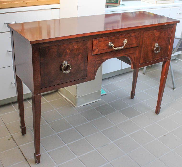 Federal Style Burl Sideboard