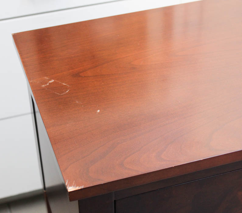 Federal Style Burl Sideboard